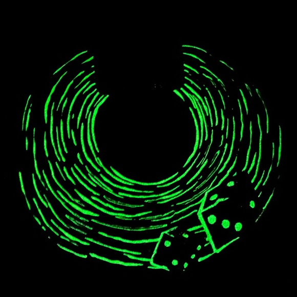 Loungefly Disney Parks Oogie Boogie Glow in the Dark Crossbody Purse - Picture 6 of 12